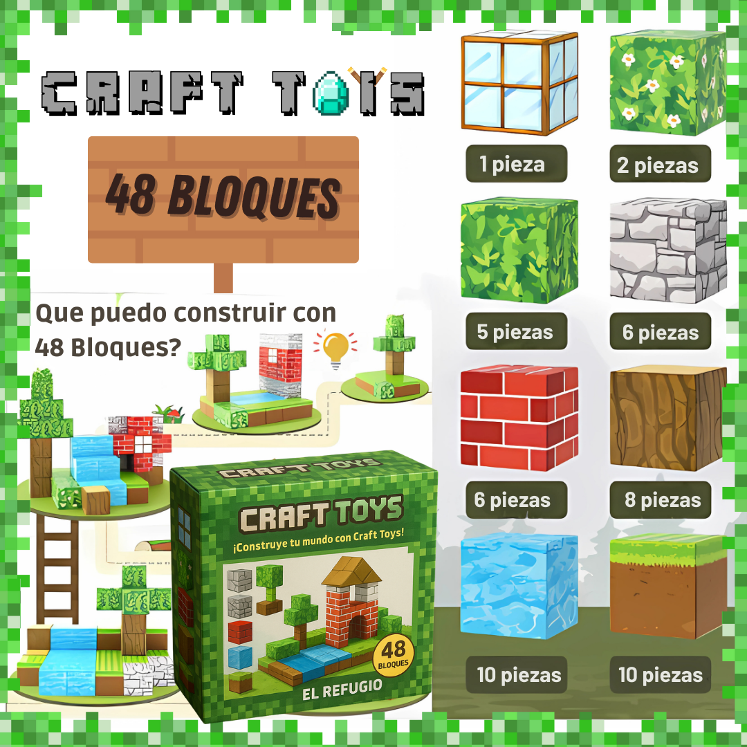 Bloques Craft Toys® - Oferta Especial
