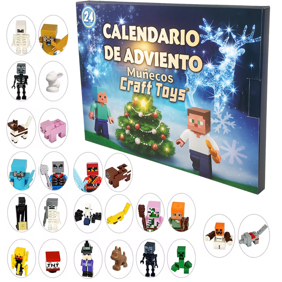 Calendario de Adviento Craft Toys®: 24 Muñecos